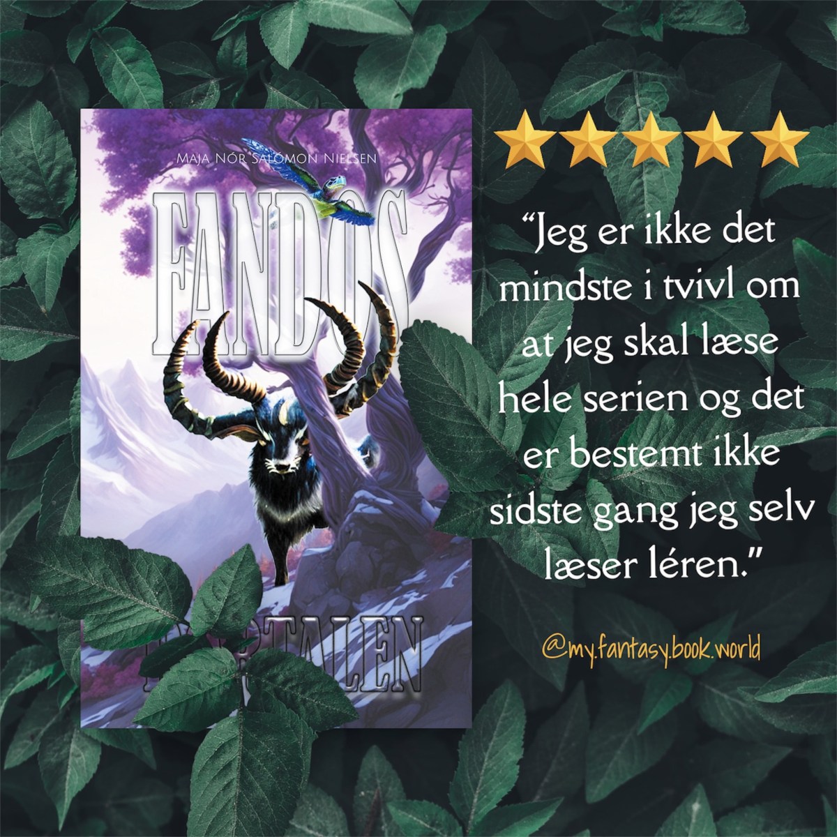 Første anmeldelse af ‘Portalen’ er landet, og næste bog i serien er snart på&nbsp;vej…